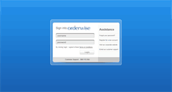 Desktop Screenshot of orders.orderwise.co.za